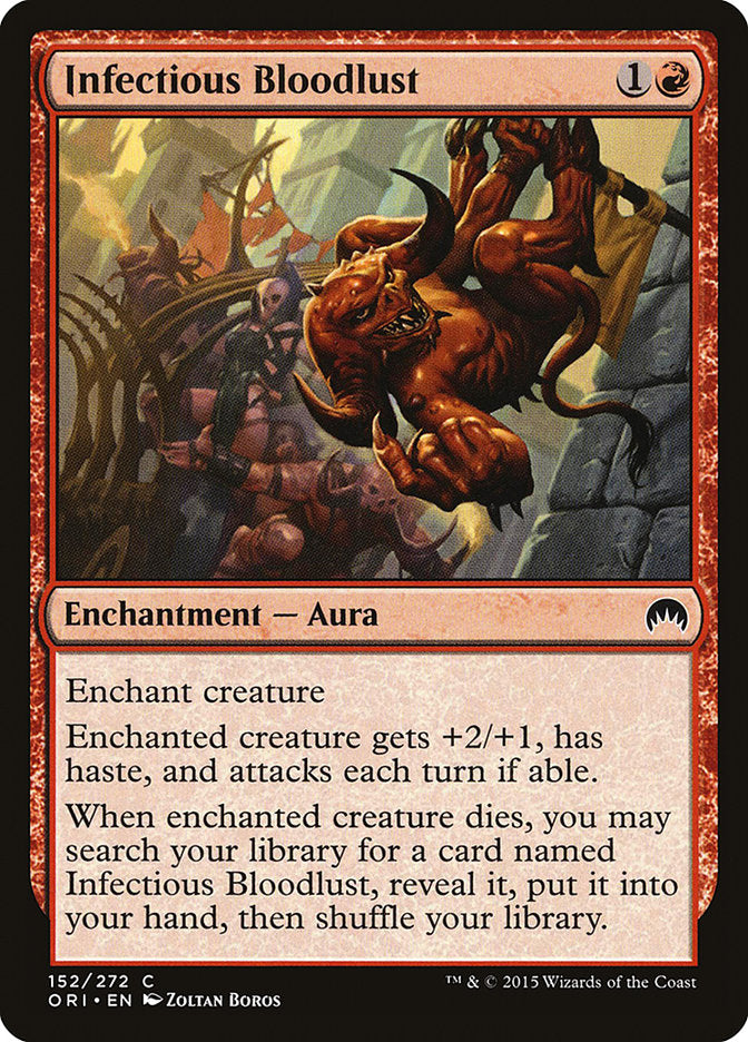 Infectious Bloodlust - carta Magic The Gathering