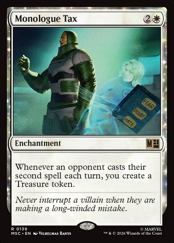 Monologue Tax - carta Magic The Gathering