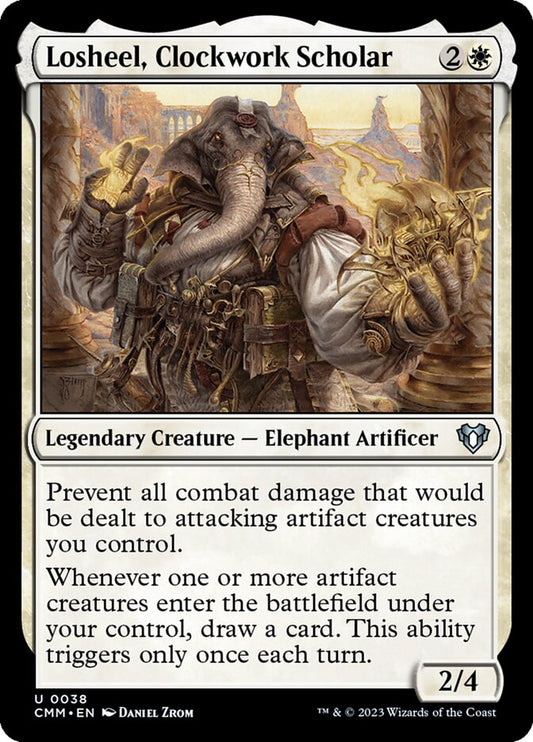 Losheel, Clockwork Scholar - CMM-038-NF-LDG
