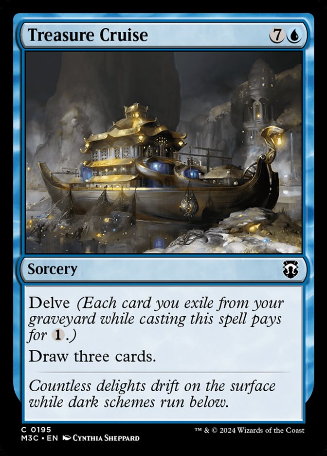 Treasure Cruise - carta Magic The Gathering