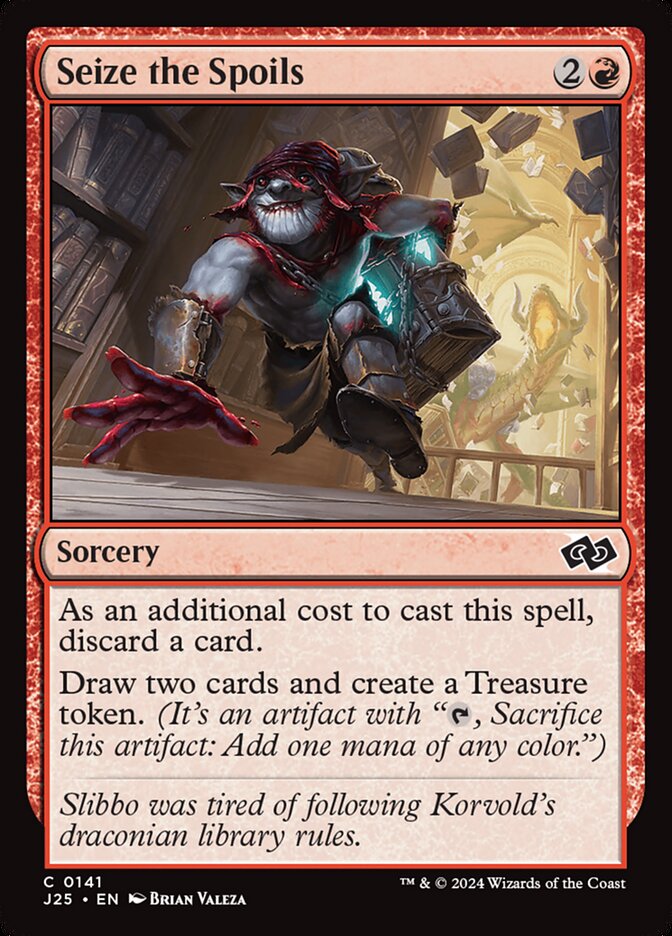 Seize the Spoils - carta Magic The Gathering