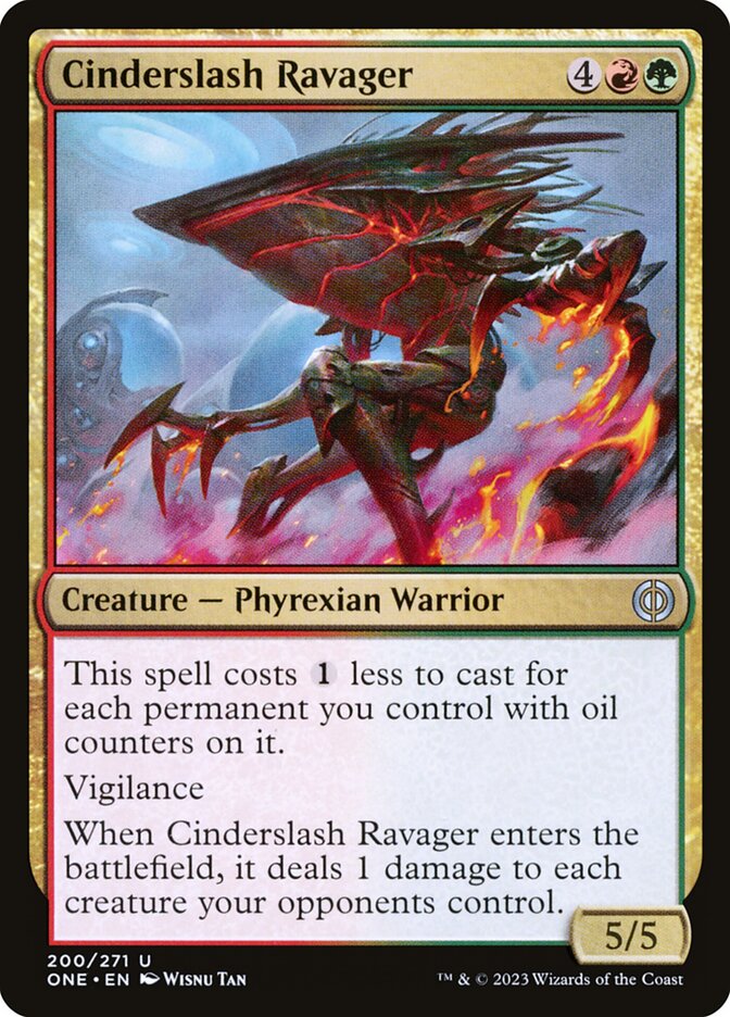 Cinderslash Ravager - carta Magic The Gathering