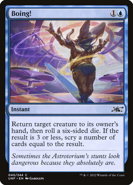 Boing! - carta Magic The Gathering