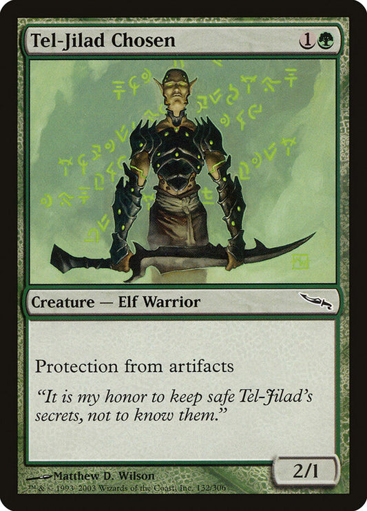 Tel-Jilad Chosen - carta Magic The Gathering