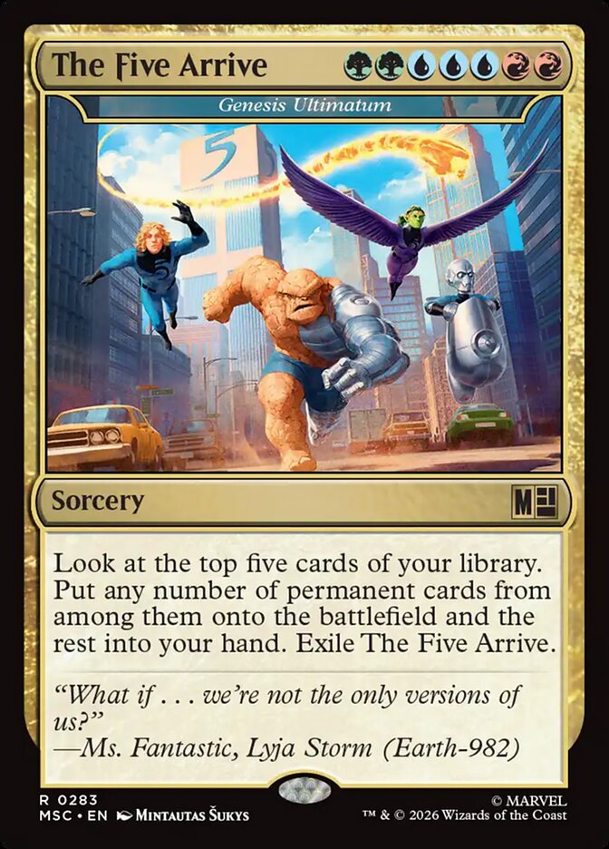 Genesis Ultimatum - carta Magic The Gathering