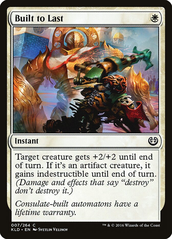 Built to Last - carta Magic The Gathering