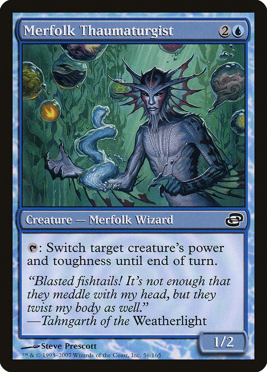 Merfolk Thaumaturgist - carta Magic The Gathering