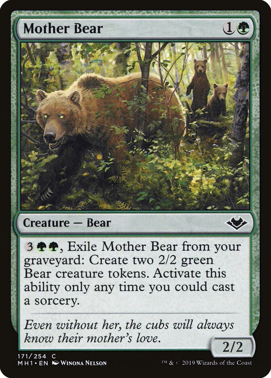 Mother Bear - carta Magic The Gathering
