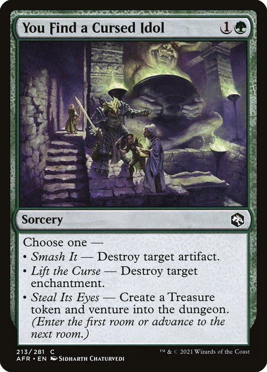 You Find a Cursed Idol - AFR-213-NF-STD