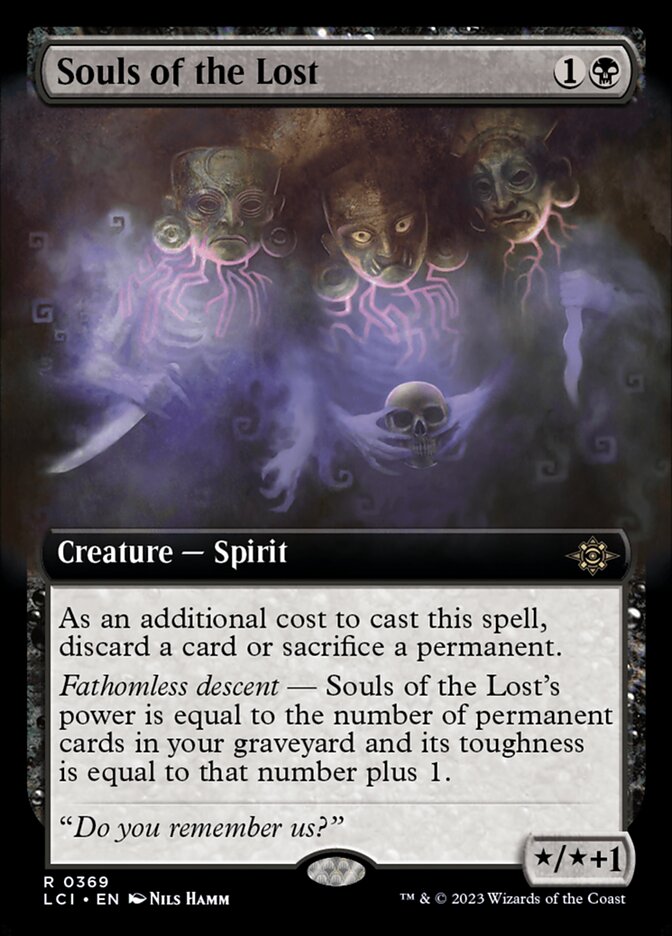 Souls of the Lost - carta Magic The Gathering