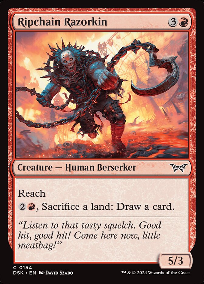 Ripchain Razorkin - carta Magic The Gathering