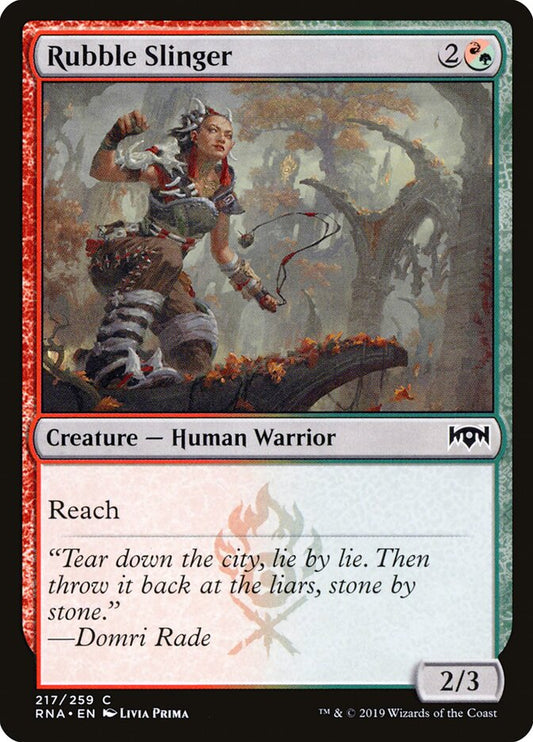 Rubble Slinger - carta Magic The Gathering