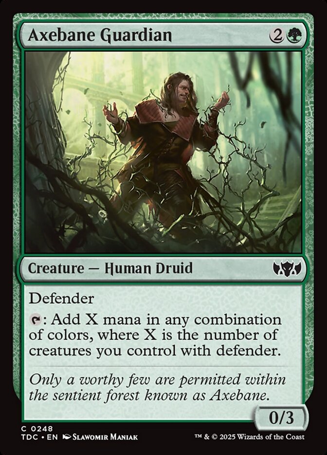 Axebane Guardian - carta Magic The Gathering