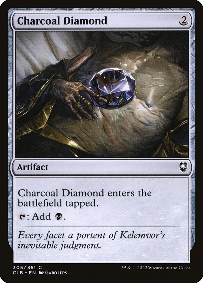 Charcoal Diamond - carta Magic The Gathering