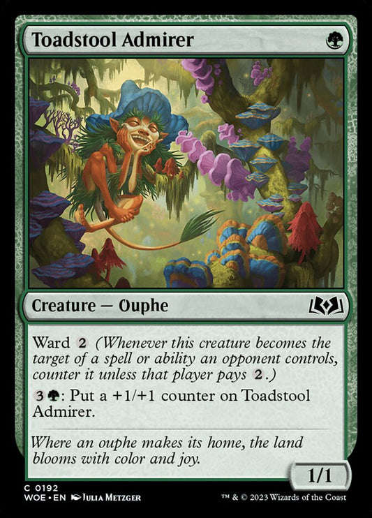 Toadstool Admirer - WOE-192-NF-STD