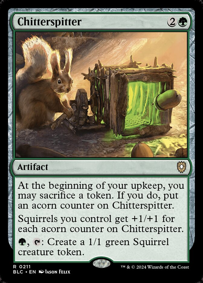 Chitterspitter - carta Magic The Gathering