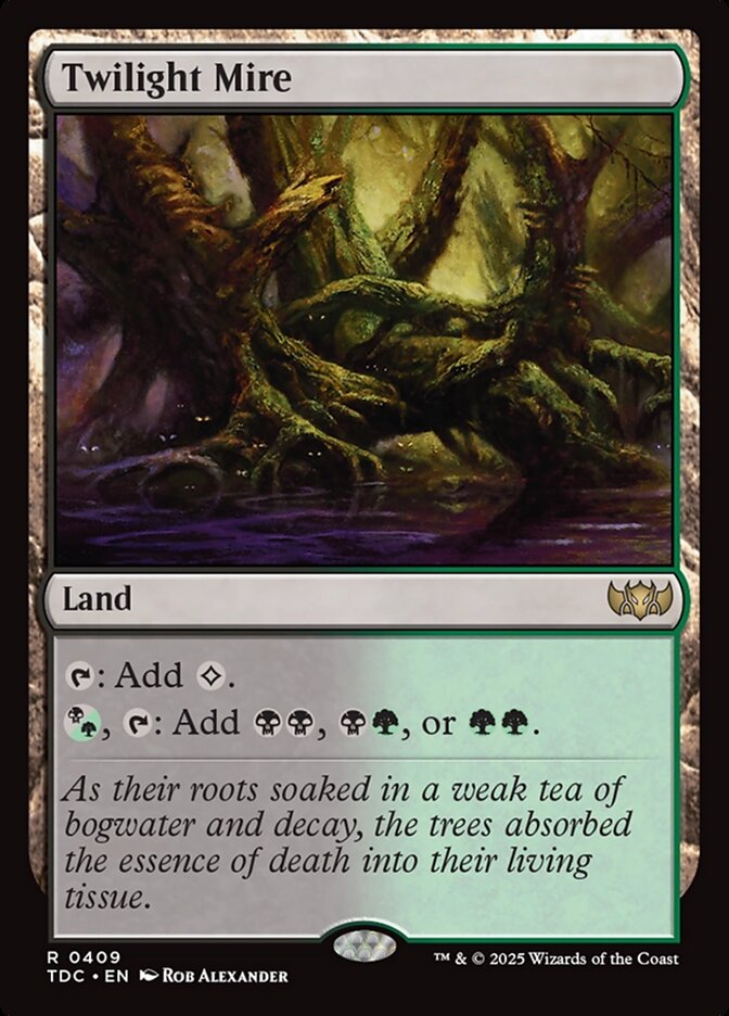 Twilight Mire - carta Magic The Gathering