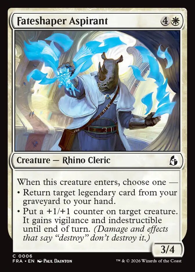 Fateshaper Aspirant - carta Magic The Gathering