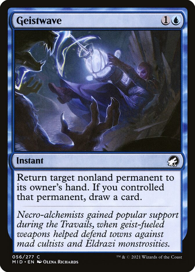 Geistwave - carta Magic The Gathering
