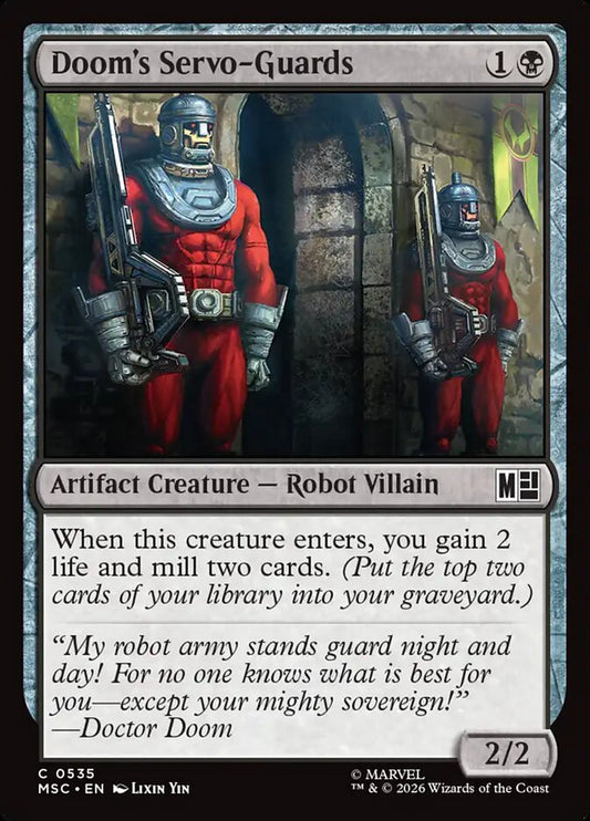 Doom's Servo-Guards - carta Magic The Gathering