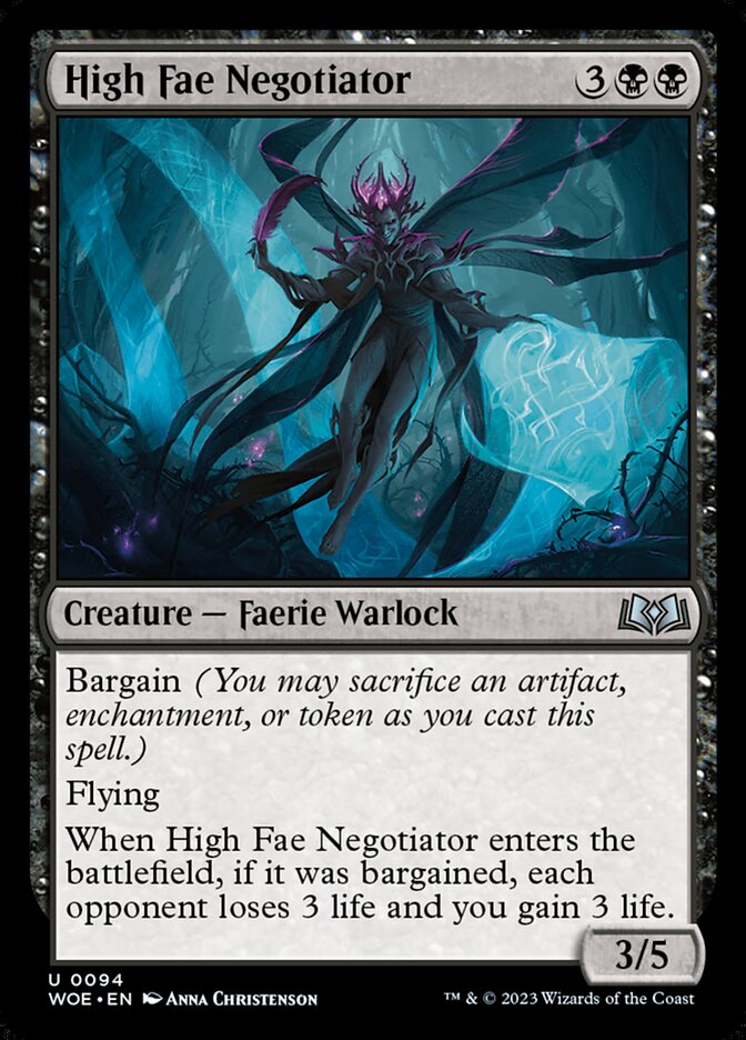 High Fae Negotiator - carta Magic The Gathering
