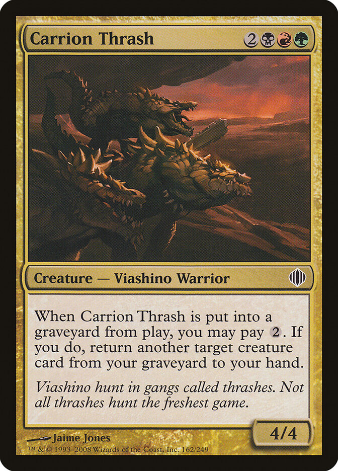 Carrion Thrash - carta Magic The Gathering