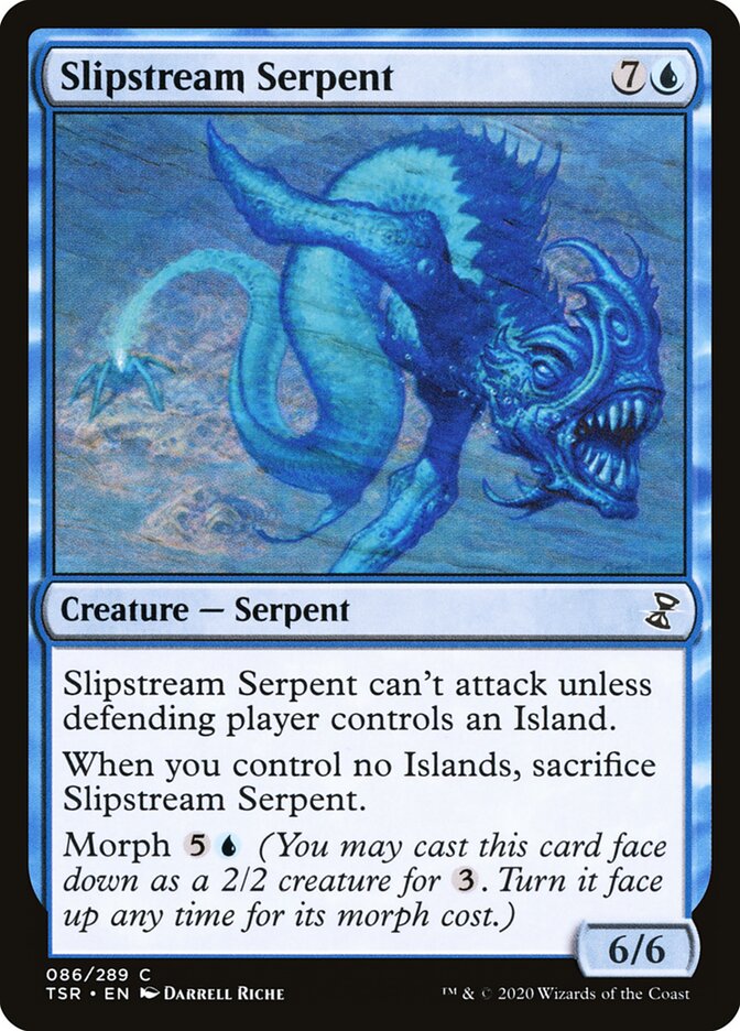 Slipstream Serpent - carta Magic The Gathering