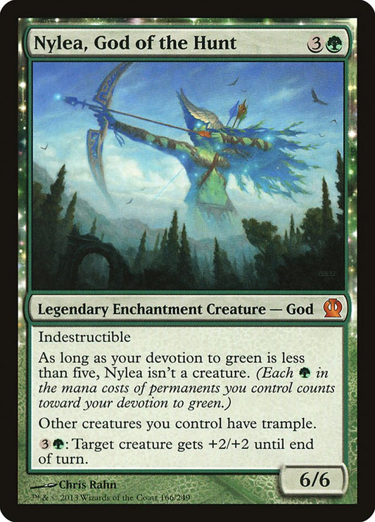Nylea, God of the Hunt - THS-166-NF-ENC
