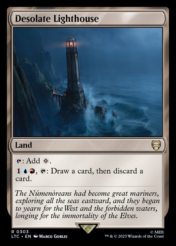 Desolate Lighthouse - carta Magic The Gathering