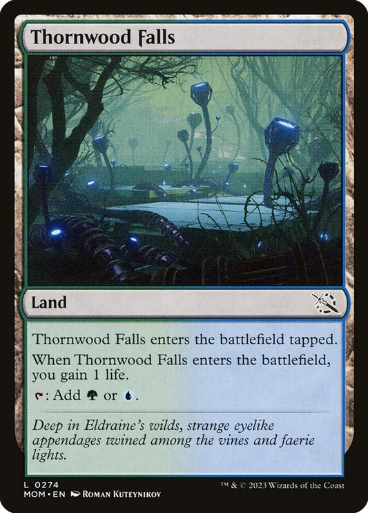 Thornwood Falls - carta Magic The Gathering
