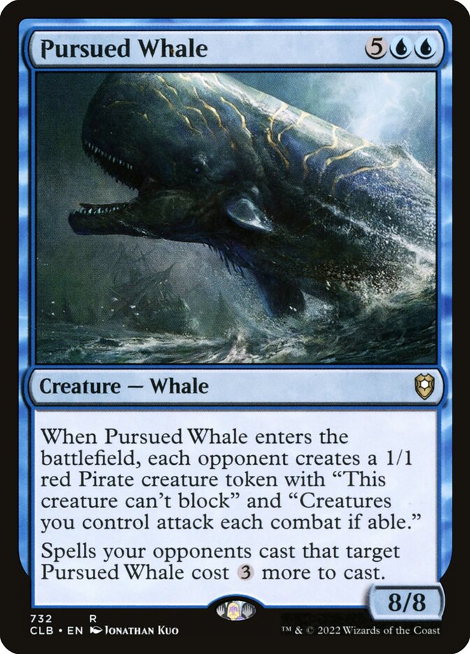 Pursued Whale - carta Magic The Gathering