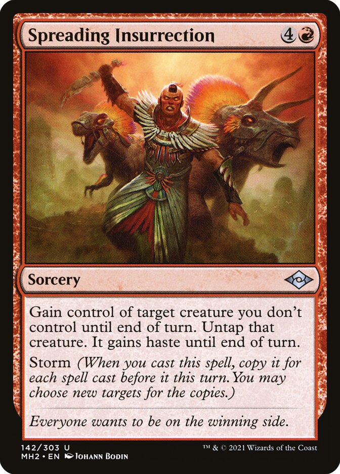 Spreading Insurrection - carta Magic The Gathering