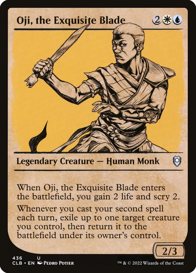 Oji, the Exquisite Blade - carta Magic The Gathering