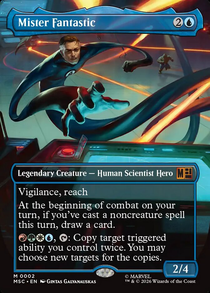 Mister Fantastic - carta Magic The Gathering