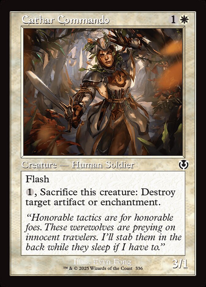 Cathar Commando - carta Magic The Gathering