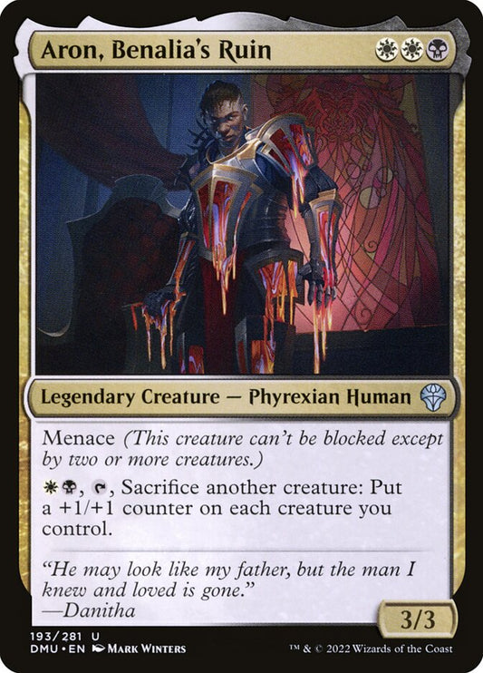 Aron, Benalia's Ruin - carta Magic The Gathering