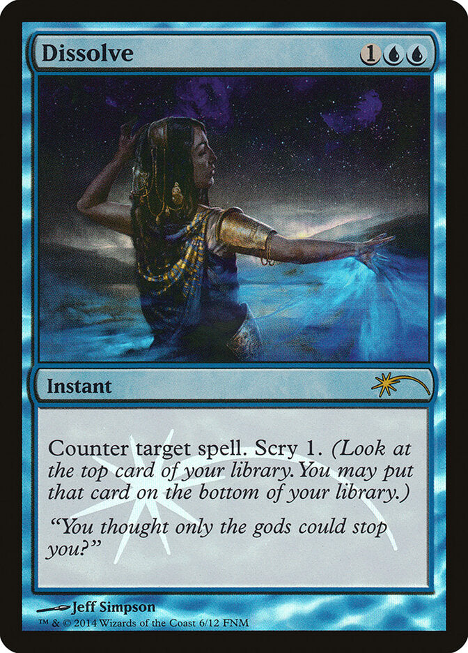 Dissolve - carta Magic The Gathering