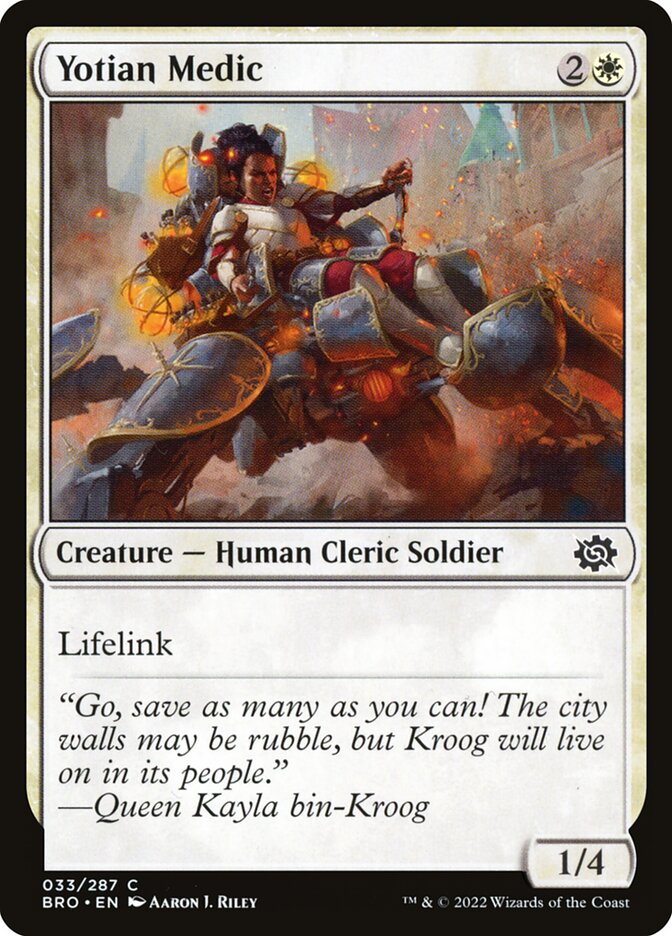 Yotian Medic - carta Magic The Gathering