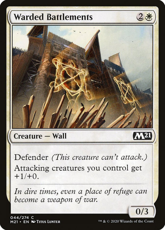 Warded Battlements - M21-044-NF-STD