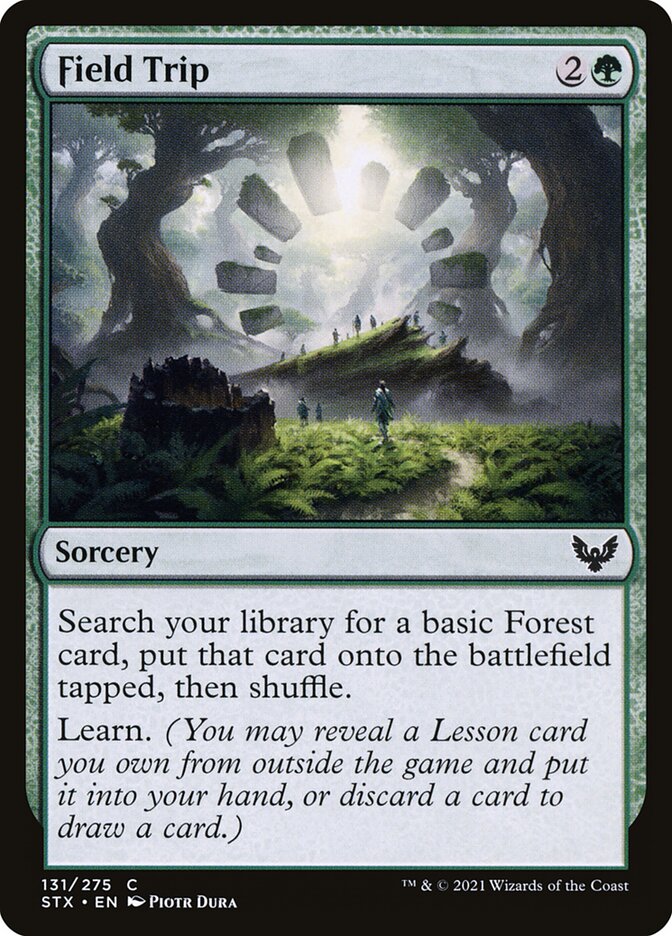Field Trip - carta Magic The Gathering