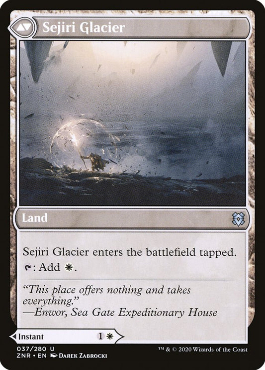 Sejiri Glacier - carta Magic The Gathering