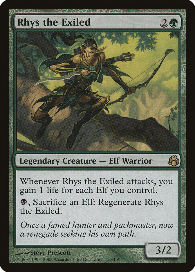 Rhys the Exiled - carta Magic The Gathering