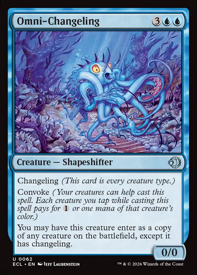 Omni-Changeling - carta Magic The Gathering