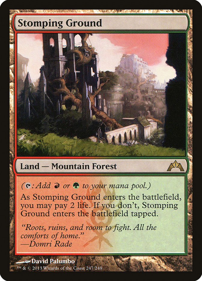 Stomping Ground - carta Magic The Gathering