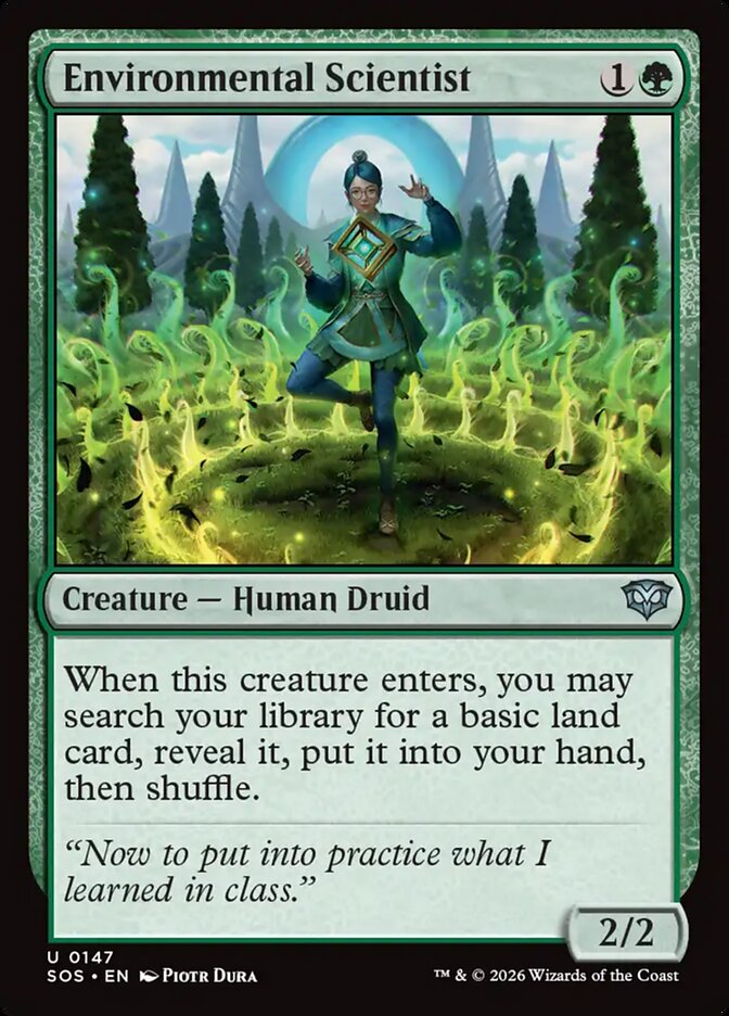 Environmental Scientist - carta Magic The Gathering