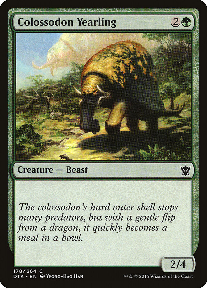 Colossodon Yearling - carta Magic The Gathering