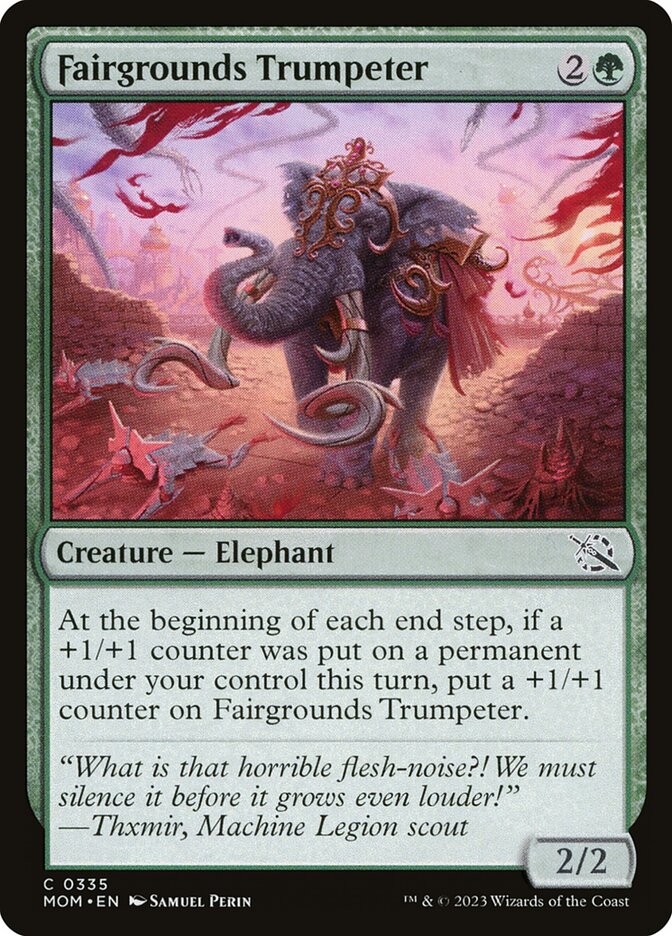 Fairgrounds Trumpeter - carta Magic The Gathering