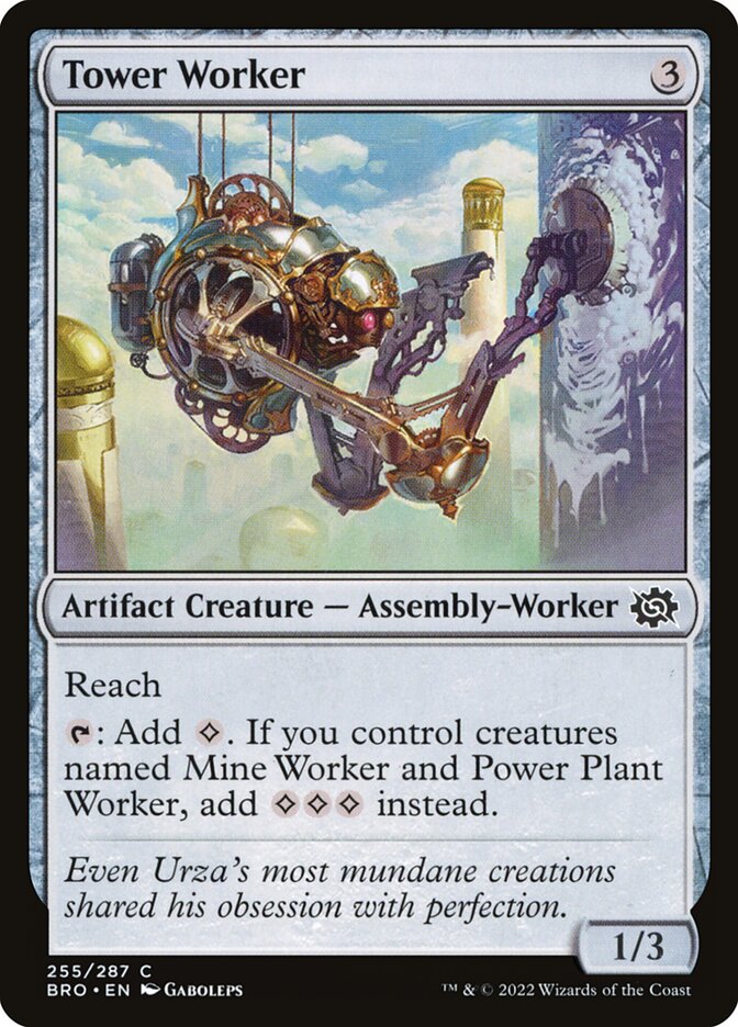 Tower Worker - carta Magic The Gathering
