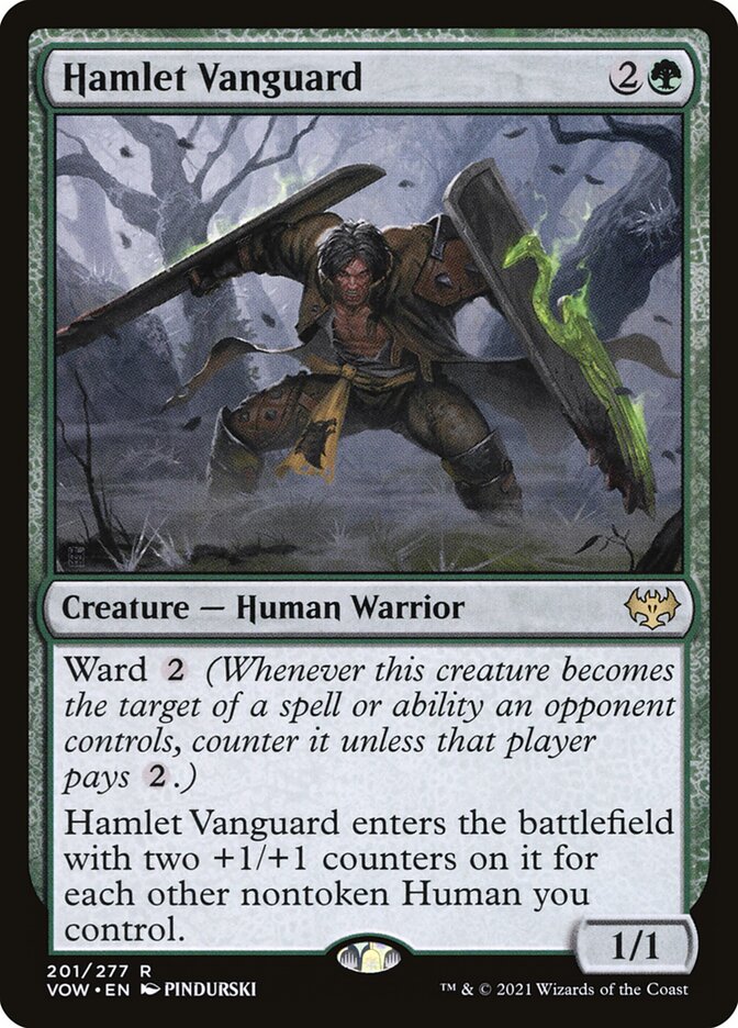Hamlet Vanguard - carta Magic The Gathering