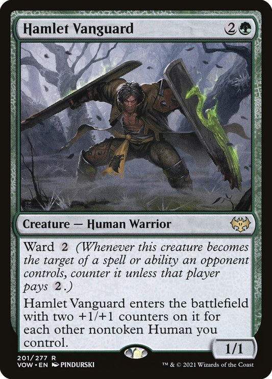 Hamlet Vanguard - carta Magic The Gathering